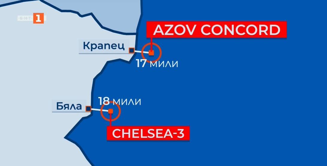 Нови руски удари с дронове в Черно море. Кораб бе потопен срещу Крапец, още един атакуван близо до Бяла